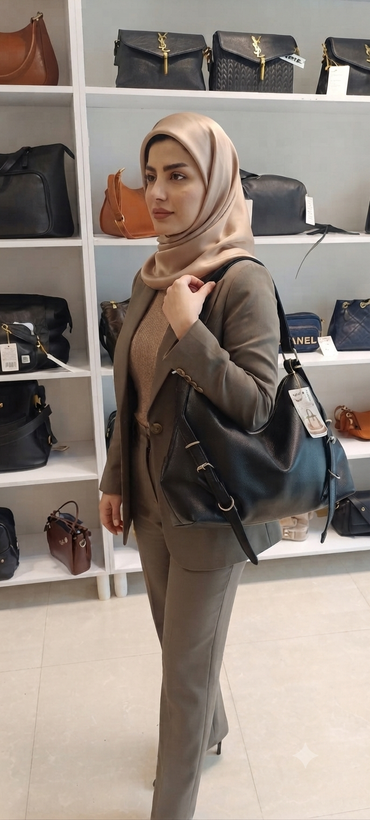 کیف و کوله زنانه دوکاره دانشجویی اداری دوشی لش